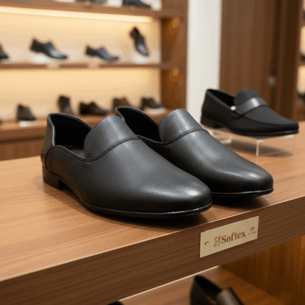 Genuine Cow Leather Soft Formal Shoe For Men - 2001
